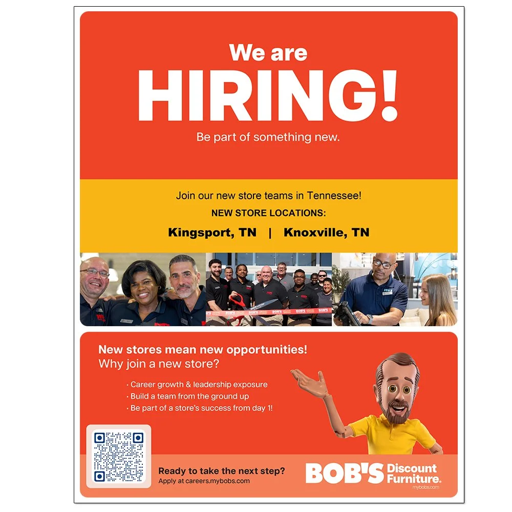 Hiring In-Store Signage