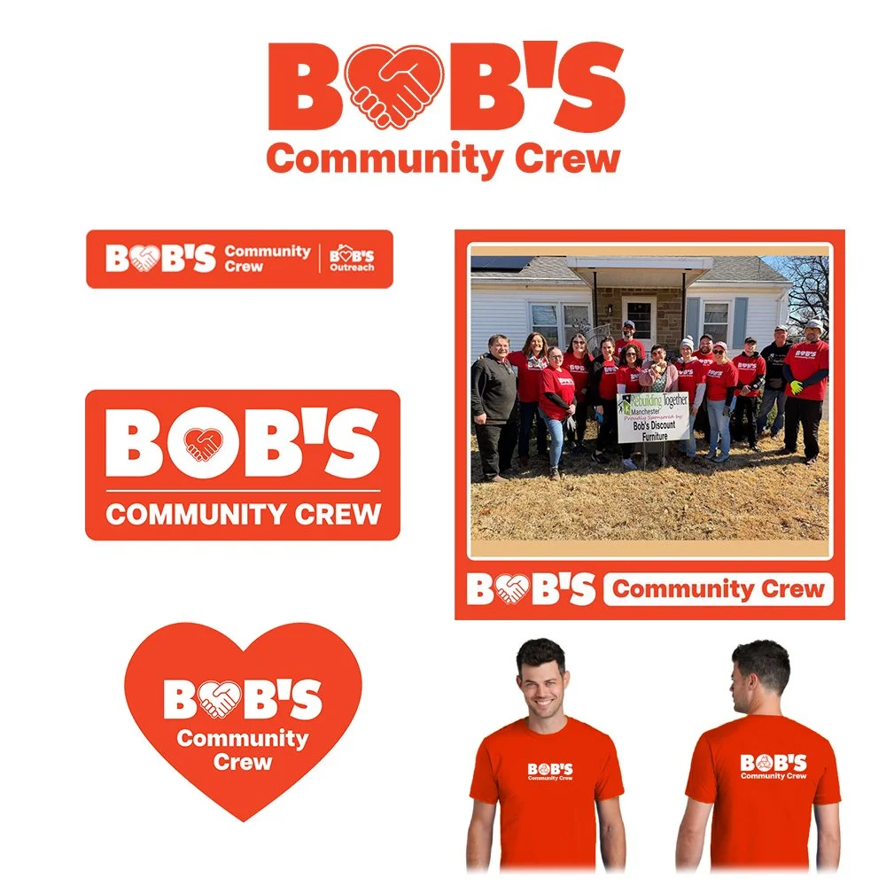 Community Crew - Wordmark, Social Assets, & Gear Branding