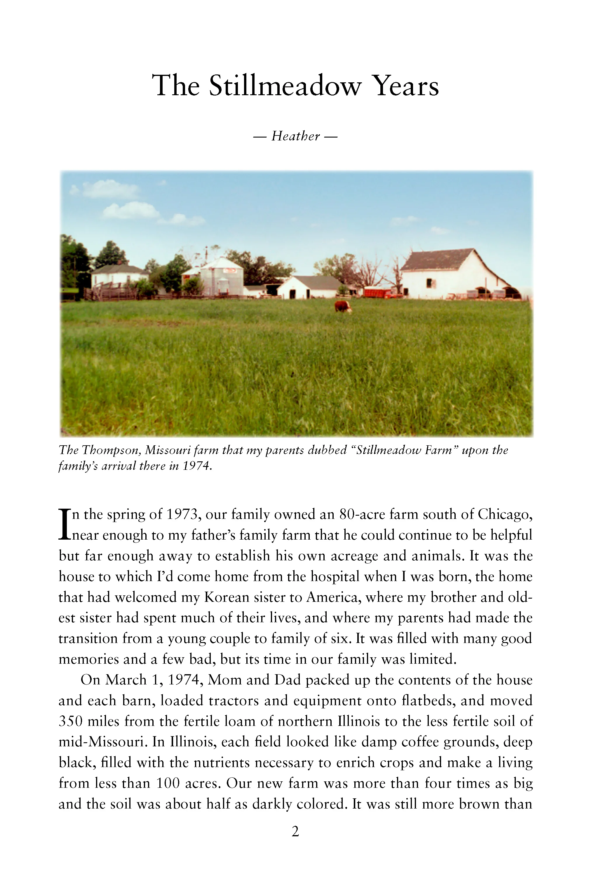 The Stillmeadow Years, an introduction by Heather Erickson (complete)