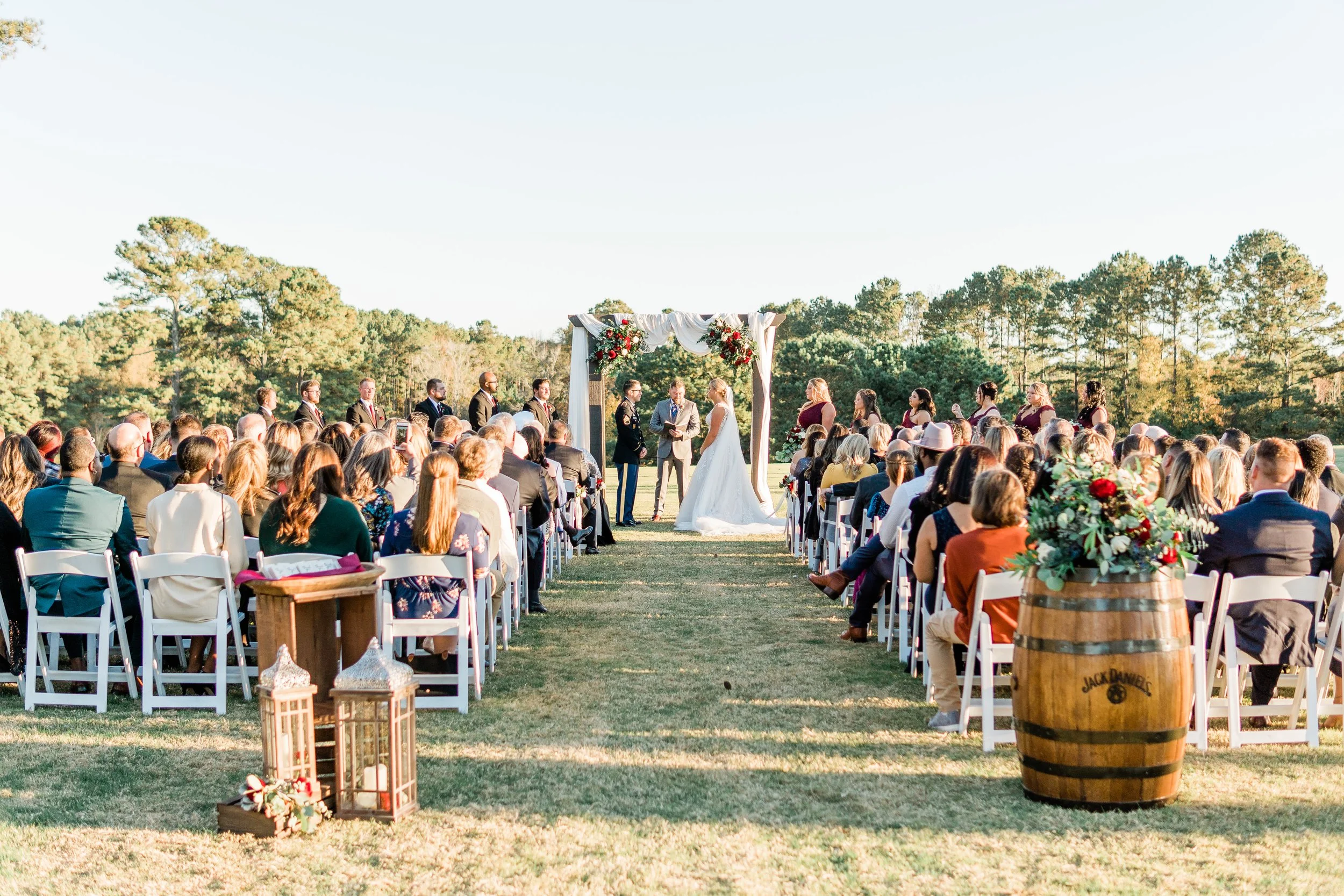 Beauty & Beard Photography — Sunset Wedding at White Oak Road