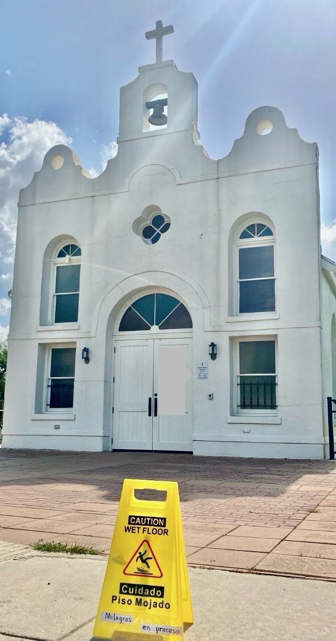 site responsive intervention; Caution and faith intertwined as liminal space