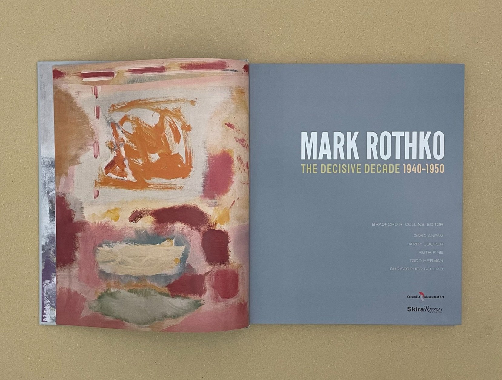 Mark Rothko: The Decisive Decade 1940–1950 — Phil Kovacevich Book 