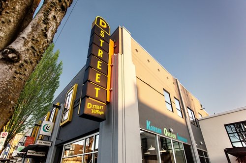 Name: D Street Village Location: 3150 SE Division St Type: 85-Unit Mixed-Use Multifamily Completed: 2013