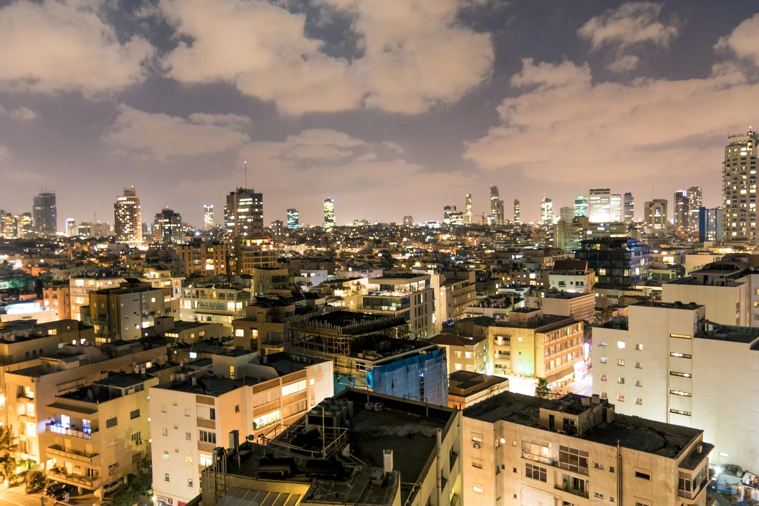 Israel At Night