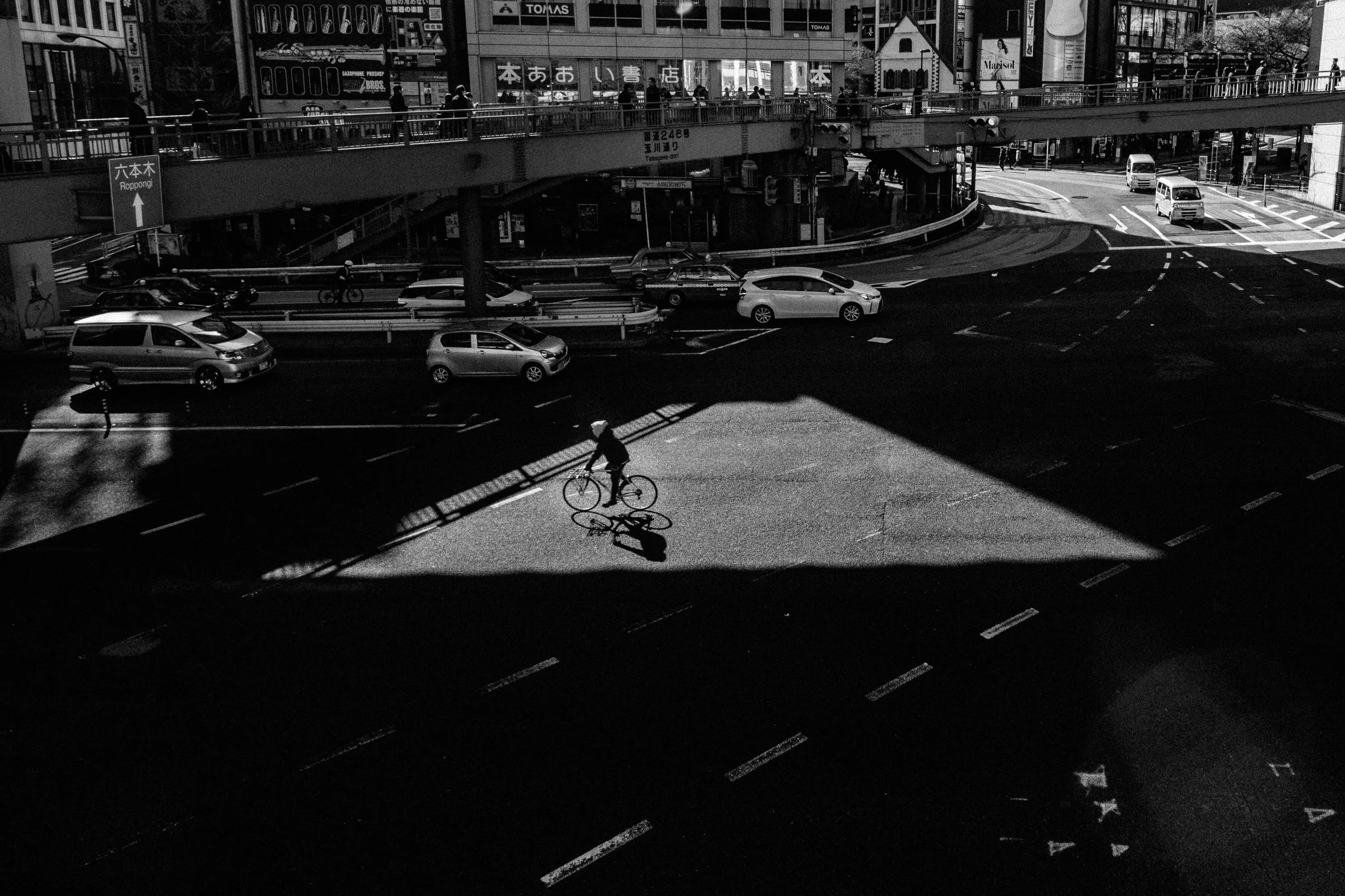 Biking Under The Shibuya 246