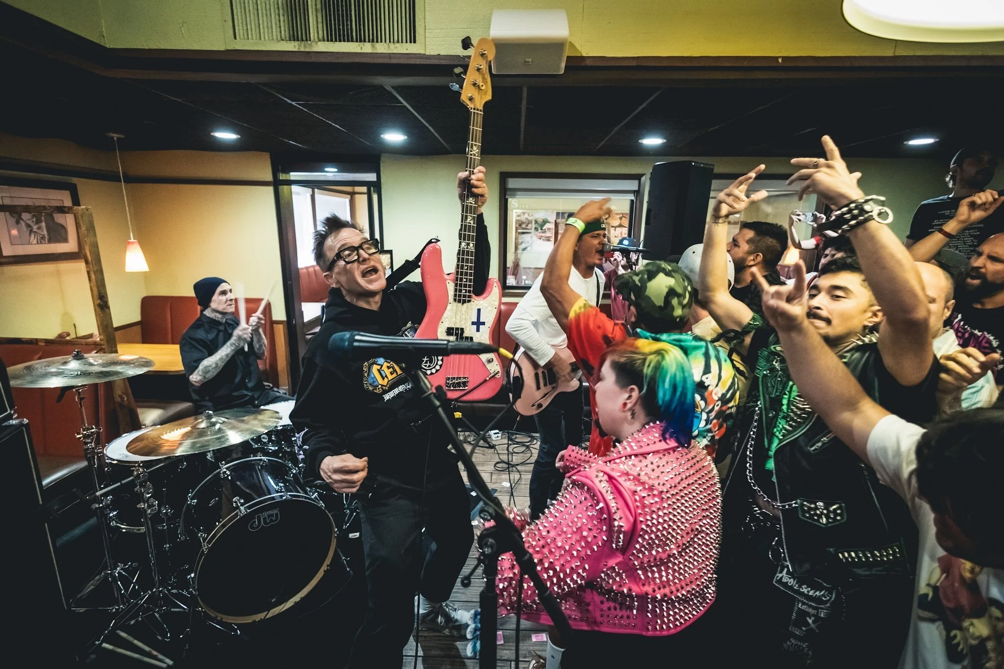 blink-182 @ Denny's