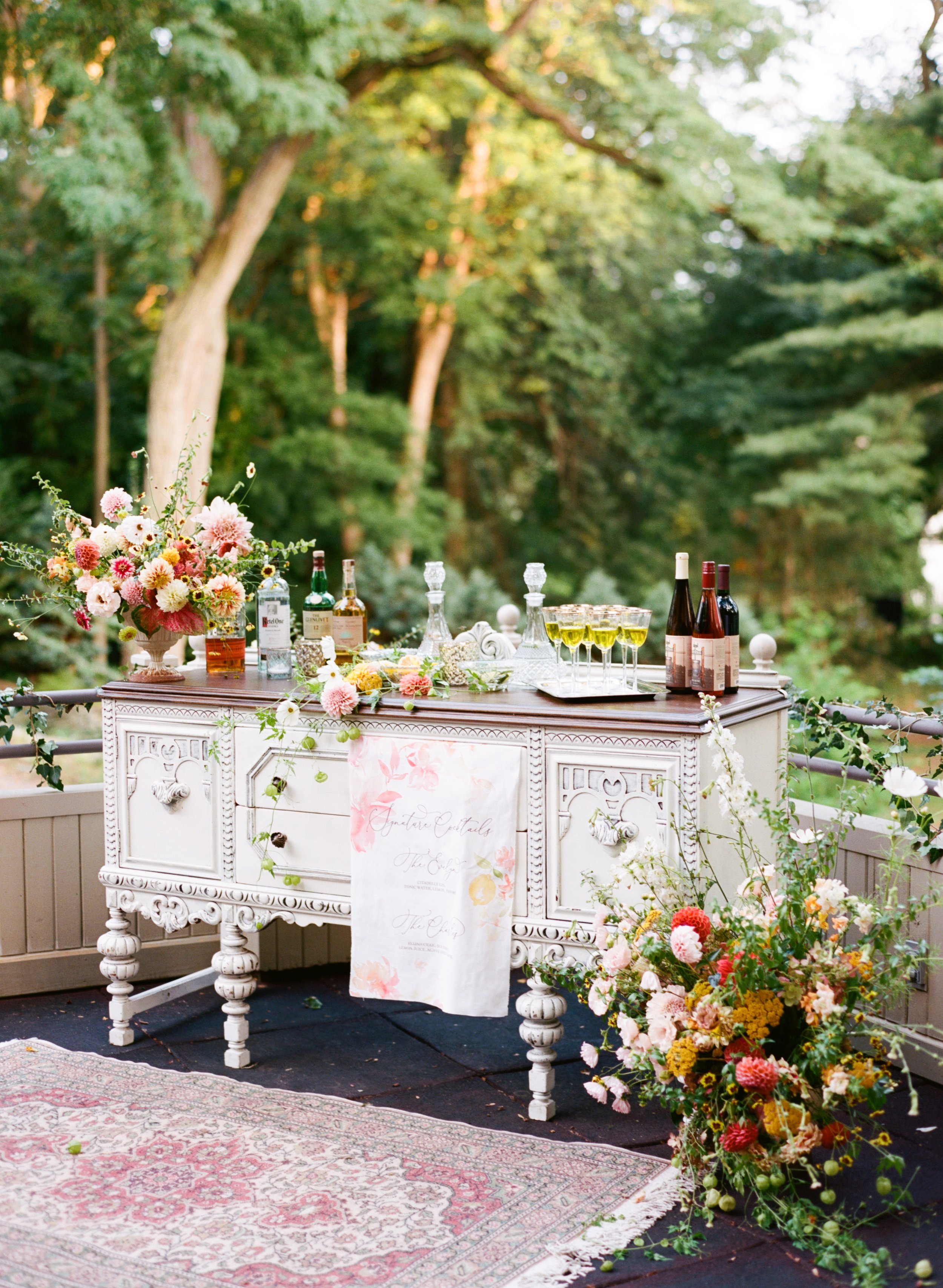 Italian Garden Styled Shoot