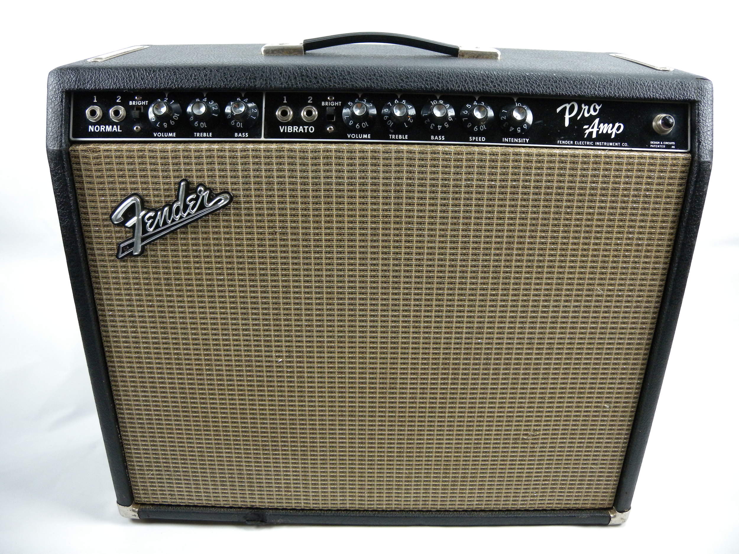 1963 Fender Pro Amp — Are you Dialed In?™ Dig it.