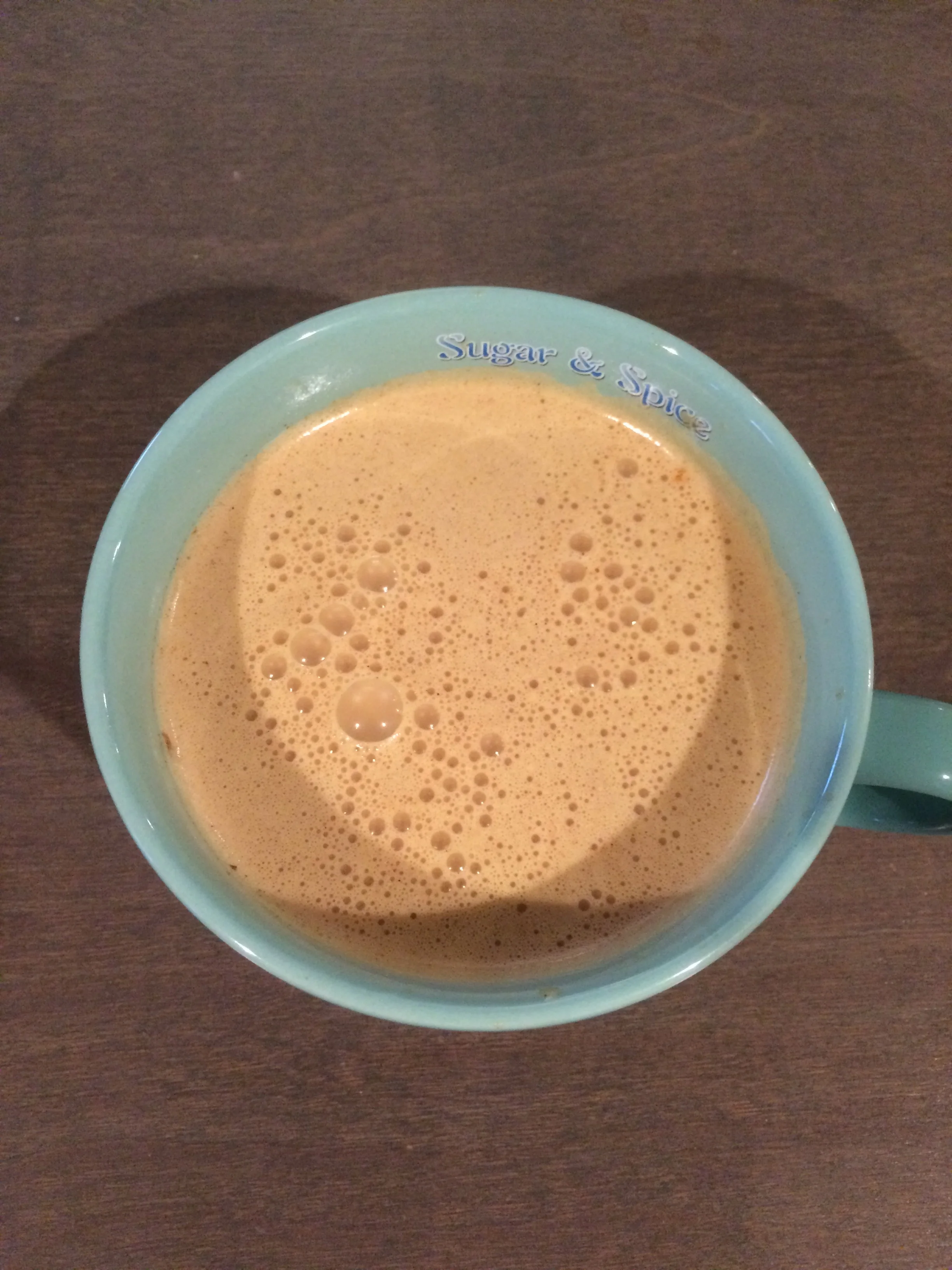 "Sugar and Spice" - Tinkerbell mug for this Immune-Boosting Latte.