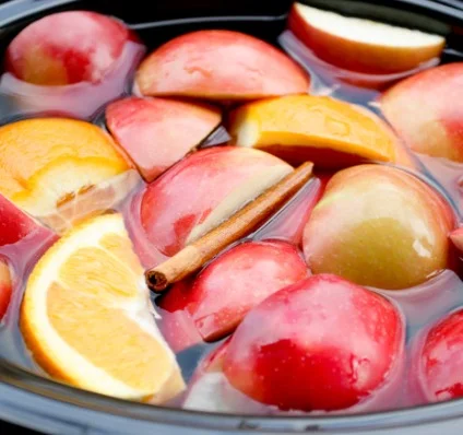 Spiced Crockpot Apple Cider - Tara Allen Health