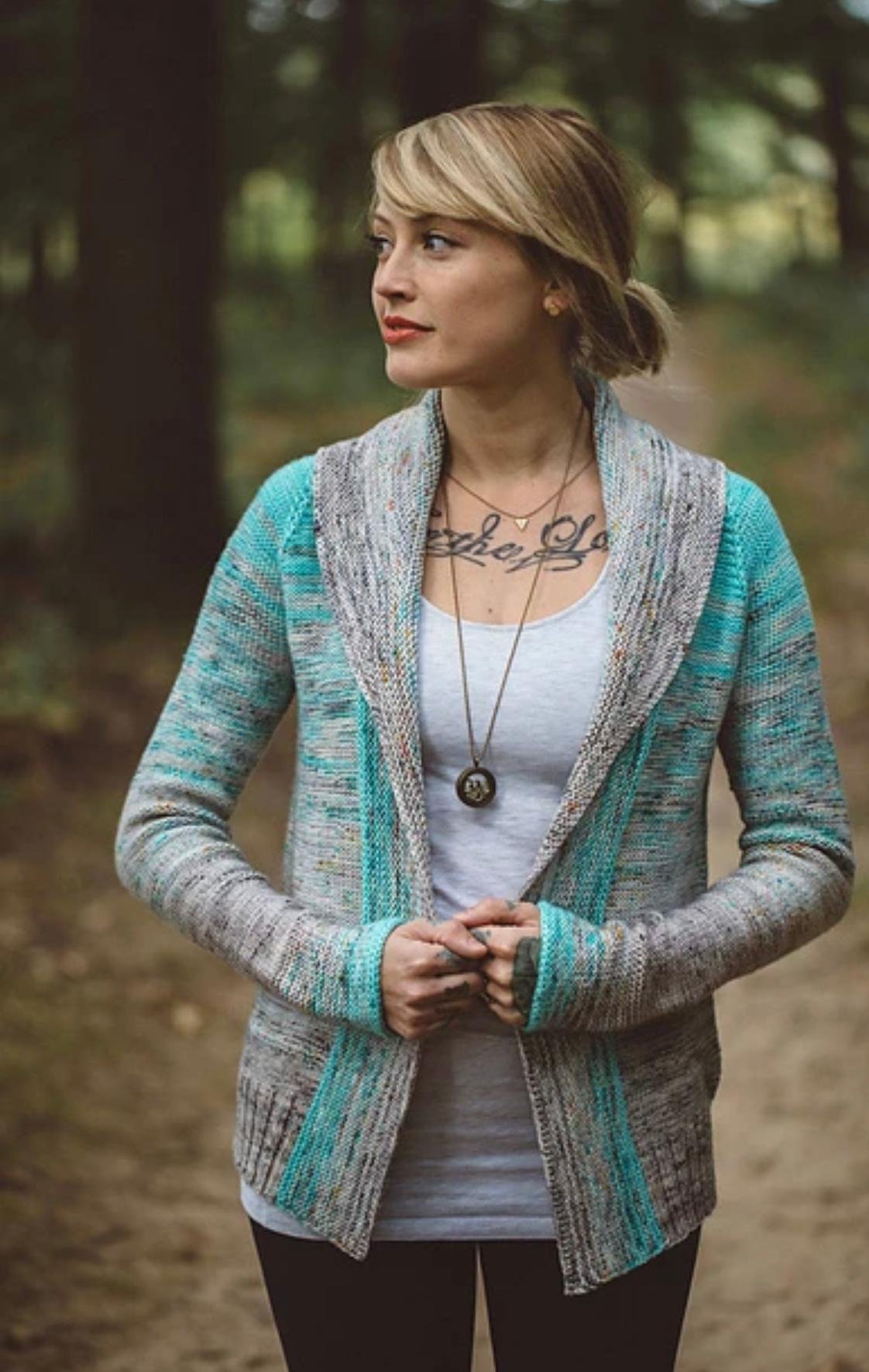 Comfort Fade Cardi Knit Along Kick Off