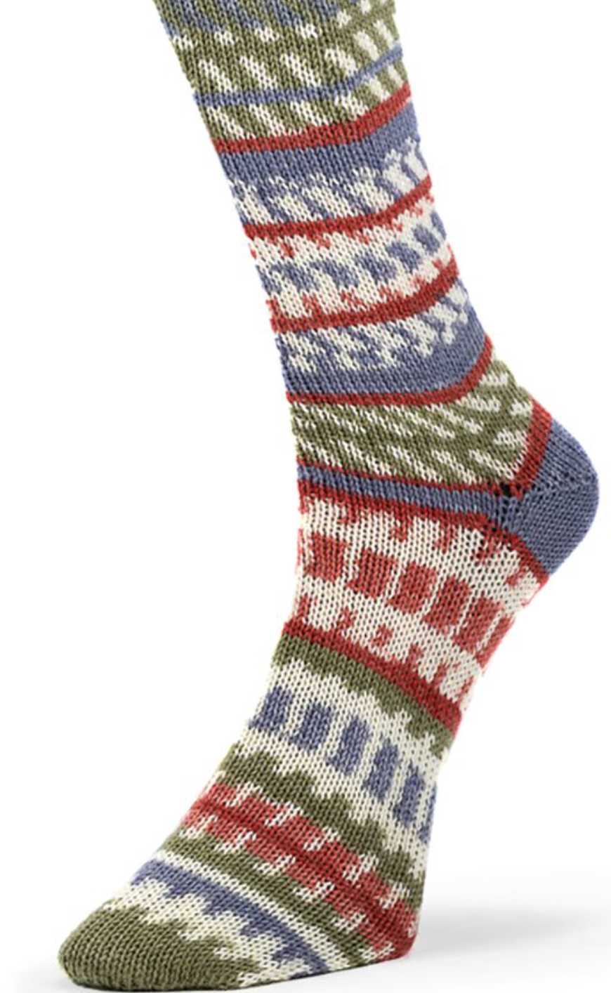 Laines Du Nord Christmas Socks