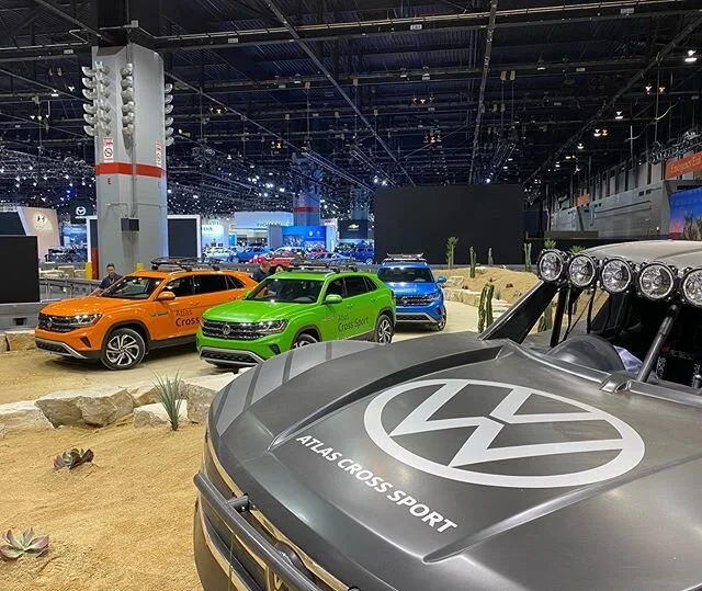 Getting some laps in.  @thechicagoautoshow