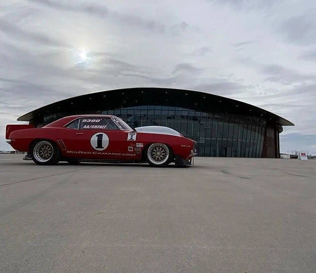 #Spaceportamerica @thebigredcamaro is looking beautiful and ready to run.