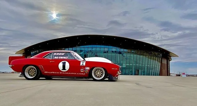 @topolinospeed couldn&rsquo;t pass @thebigredcamaro photo opp @spaceport.america