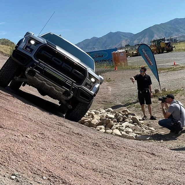 Feel a little sideways today?  @fordperformanceracingschool #raptor #raptorassault #raptorsofinstagram