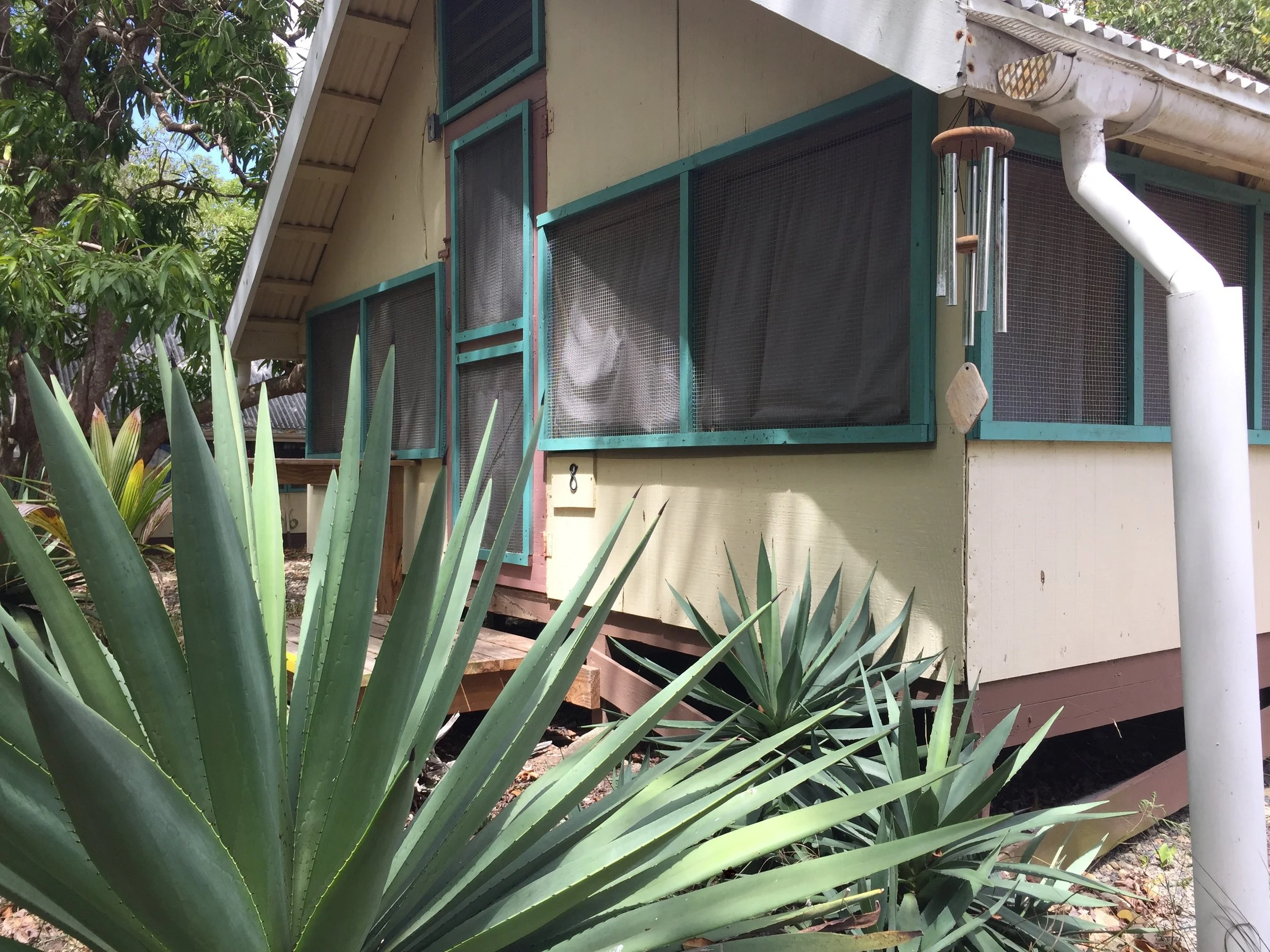 Cabins at VIERS are quaint and eco-friendly.