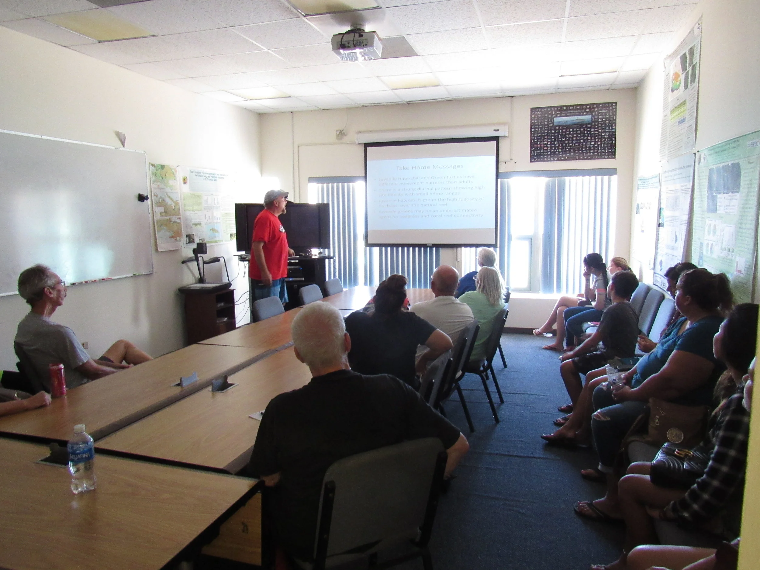 Dr. Paul Jobsis, Director of the Center for Marine and Environmental Science at UVI discusses sea turtle researching taking place at the University.