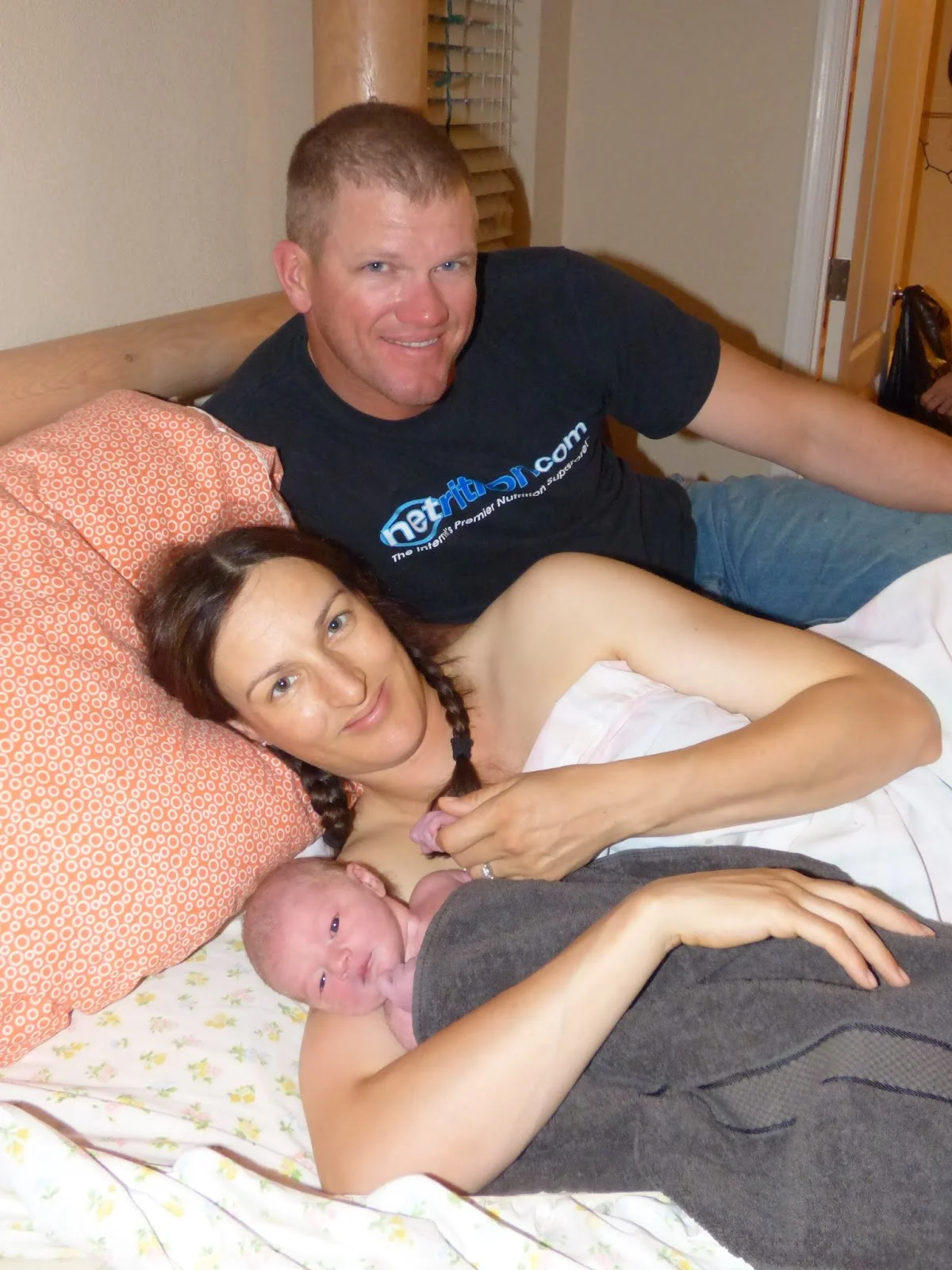 Right after birth.