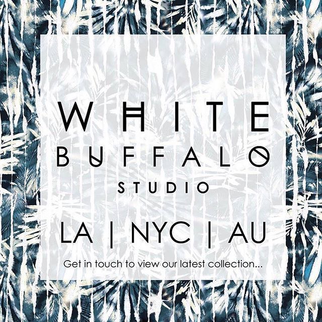 Feeling so blessed that I&rsquo;m now officially joining the WhitebuffaloStudio team as one of their designers. I&rsquo;ve loved their work for a long time!  #losangeles #textilestudio #lovemyjob #feelingsothankful #patterndesign #londondesigners #ph