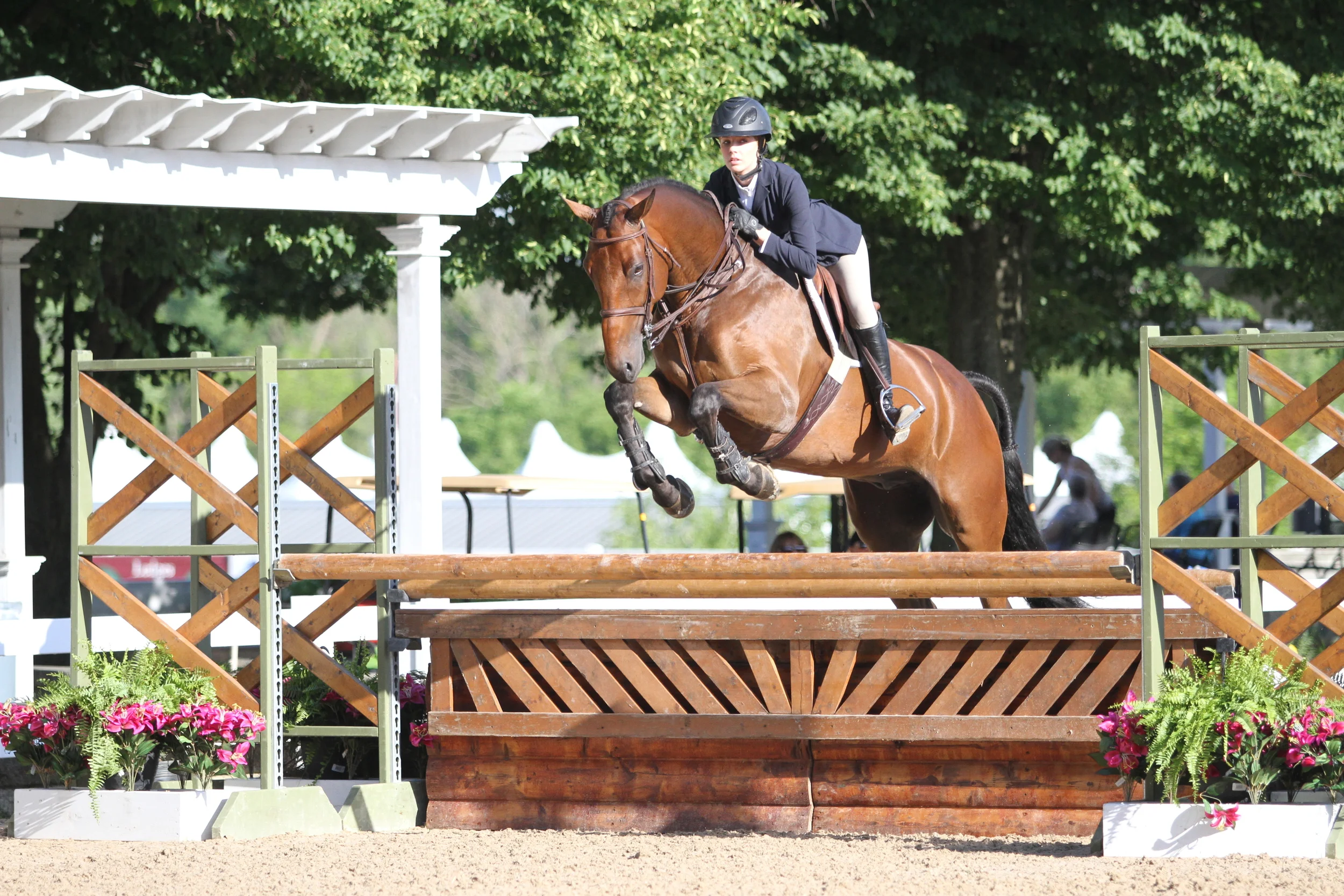 USEF/Pessoa Hunt Seat Medal Claire McKean took the equitation medal with Quintus Rubin, owned by North Run. He really just put all the parts together today,” said McKean of the six-year-old hunter. “He jumped really well, so I was really proud of him. For him, the counter cantering was a challenge. He doesn’t understand that quite yet, but he has the most comfortable canter and the sweetest personality.” The pair came to compete from Houston, Texas.