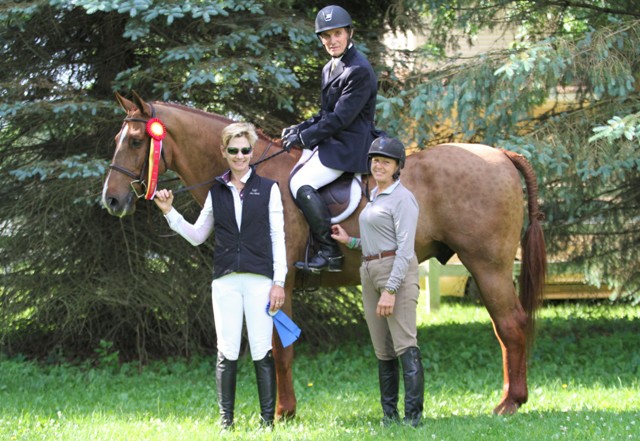 $1000 Amateur Adult Hunter 50 & Over Reserve Amadeo owned by DDM Equestrian LLC and ridden by Larry Antonini “After yesterday with the heat, the horse is pretty quiet today, so I had to really push him hard to get him going,” said Larry Antonini. “He stepped up to the challenge. He and I met every jump really nicely, went down the lines nicely, but it was a big push. My trainer, Carrie Dahmer, has really been working hard with me. We’re from New Orleans and we came up here to enjoy this beautiful horse show. Hopefully we’ll be back next year."