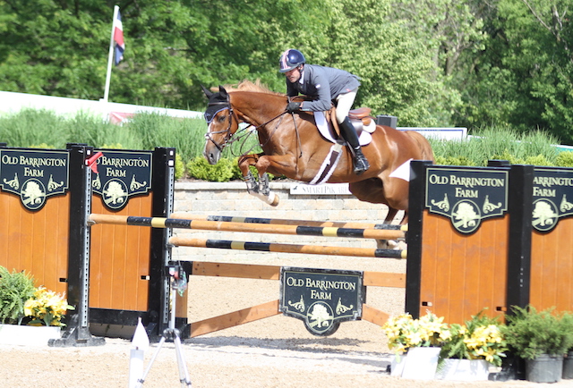 Fourth place: Doug Boyd and Calvigo, owned by Sapphire Riding Academy