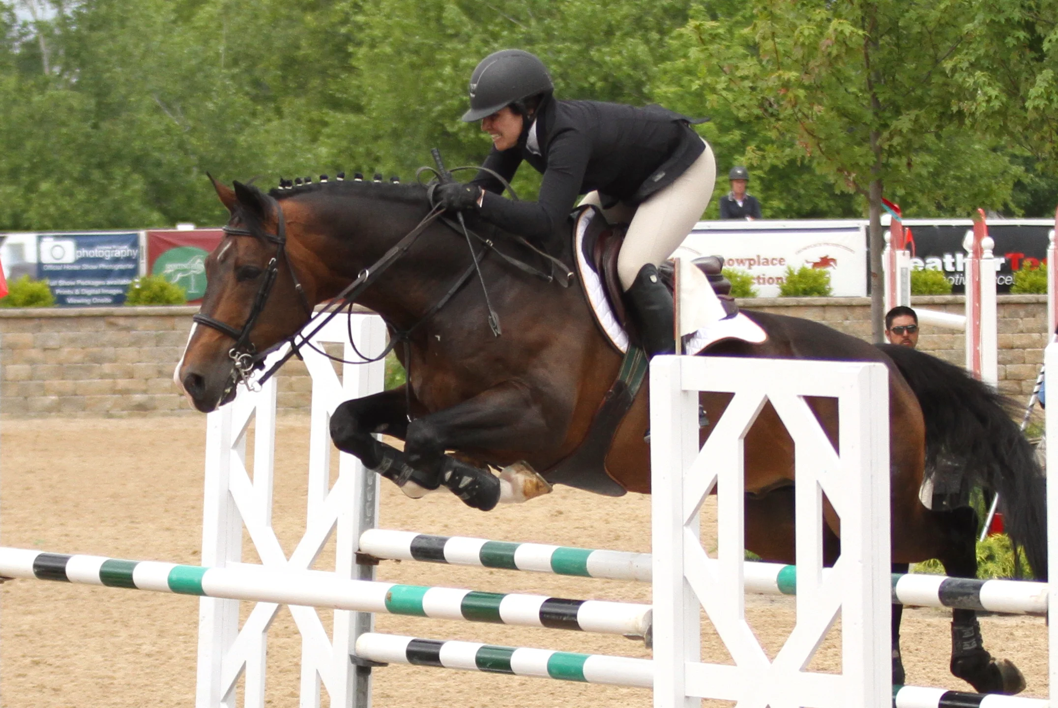 Liz Atkins and Niro 8
