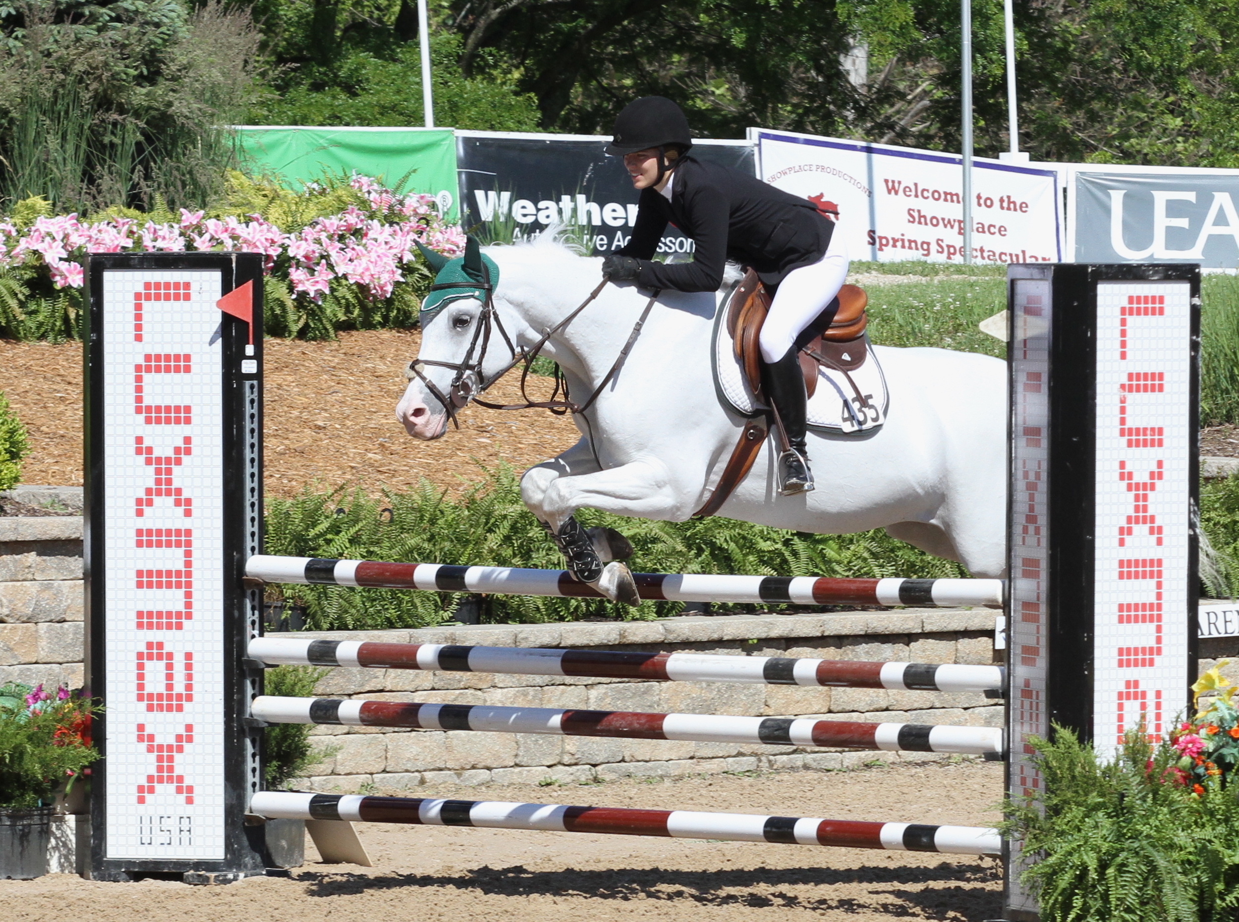 $1,500 WIHS Adult Jumper Presented by Animo Olivia Lawton won aboardher own Cassandra Dreams