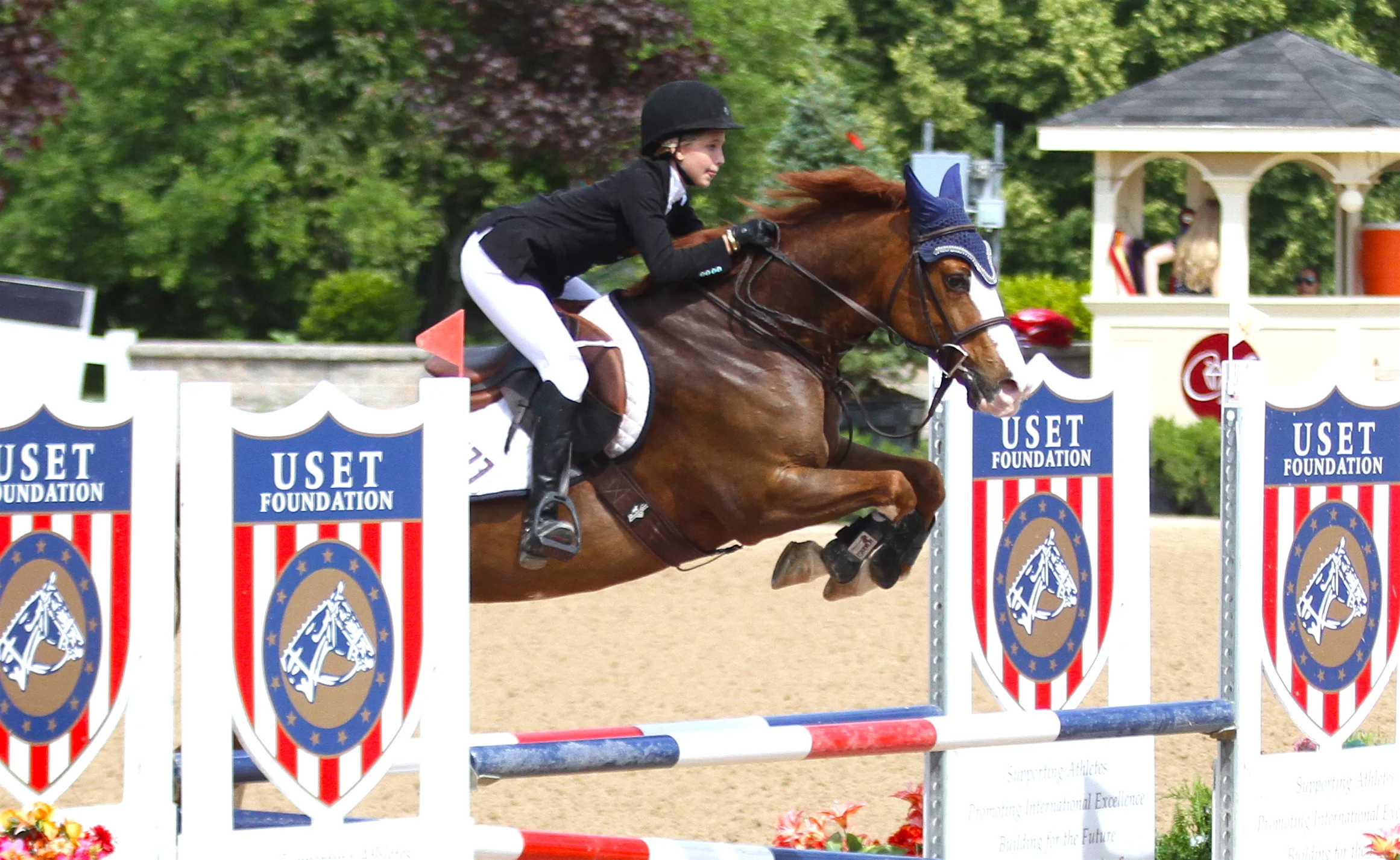 $2,500 Modified Childrens Jumper Classic, P resented by Palladia Farm Clare Deegan and Can You Keep a Secret earned the top spot