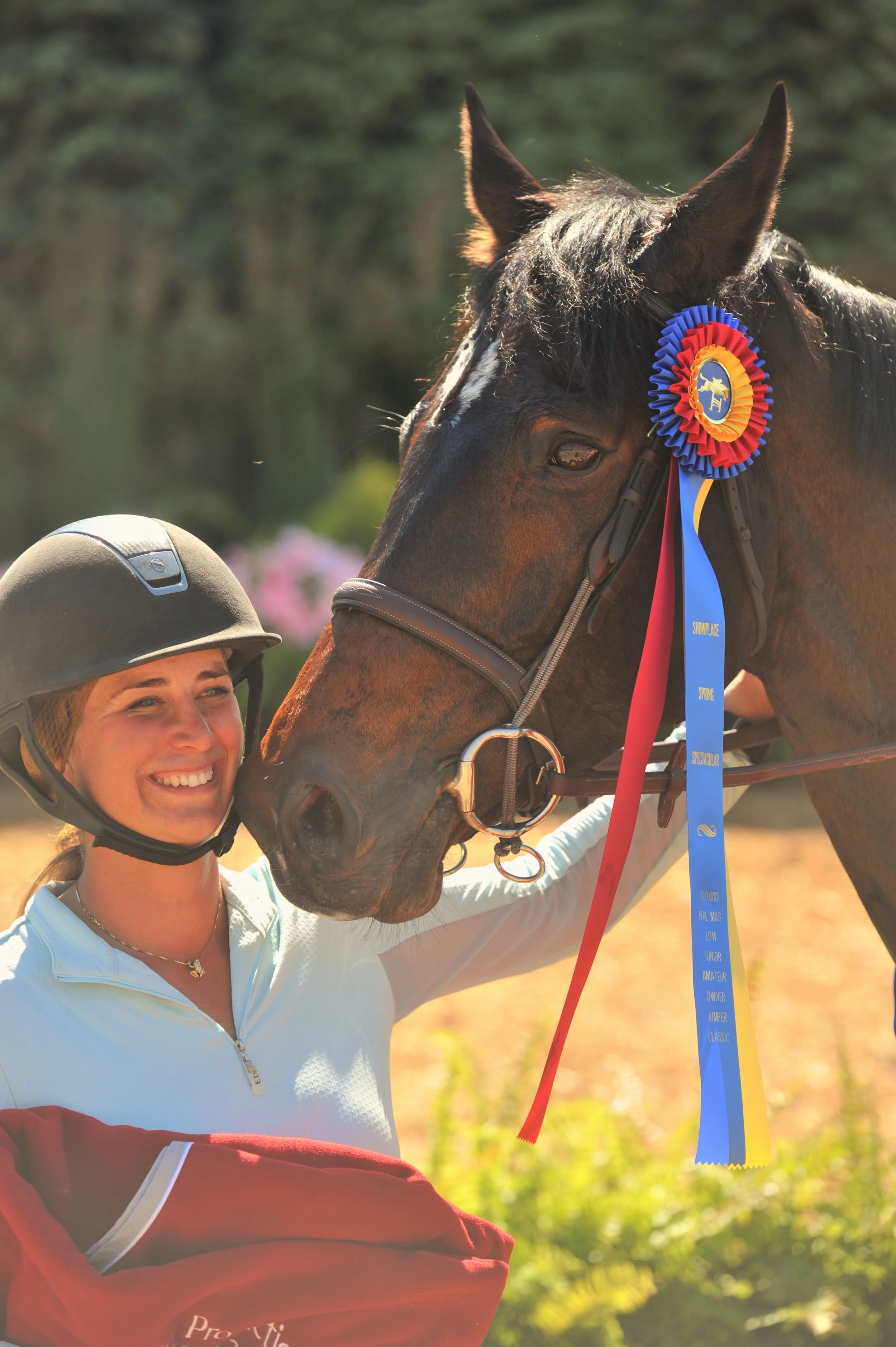 Trainer Lisa Goldman with Maya. Photo by Anddrew Ryback Photography.