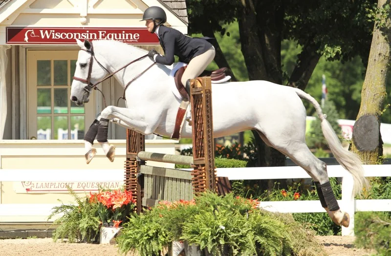 ASPCA Maclay Amanda Pennington won the ASPCA Maclay with her horse Cumano Boy Z.