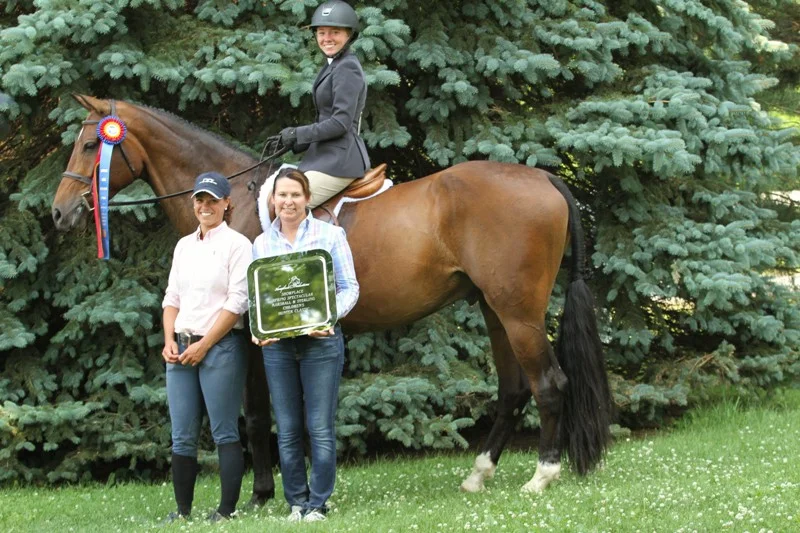 Marshall & Sterling Children’s Classic Keepsake, owned by Keely Fitch and ridden by Melissa Hirt