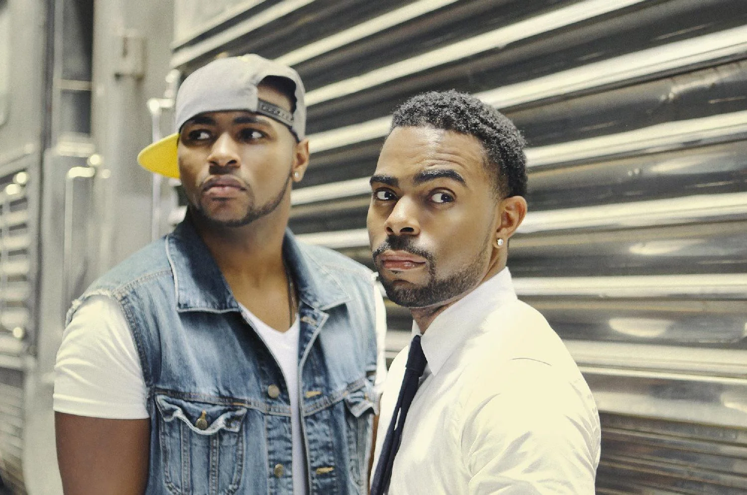 Steven Battey, pictured left and Carlos Battey are the Grammy-Award-winning Jackie Boyz. They have written for mega-stars like Madonna, Justin Bieber and Jennifer Hudson. Steven Battey will perform during AEGT Week I. Photo courtesy of Jackie Boyz