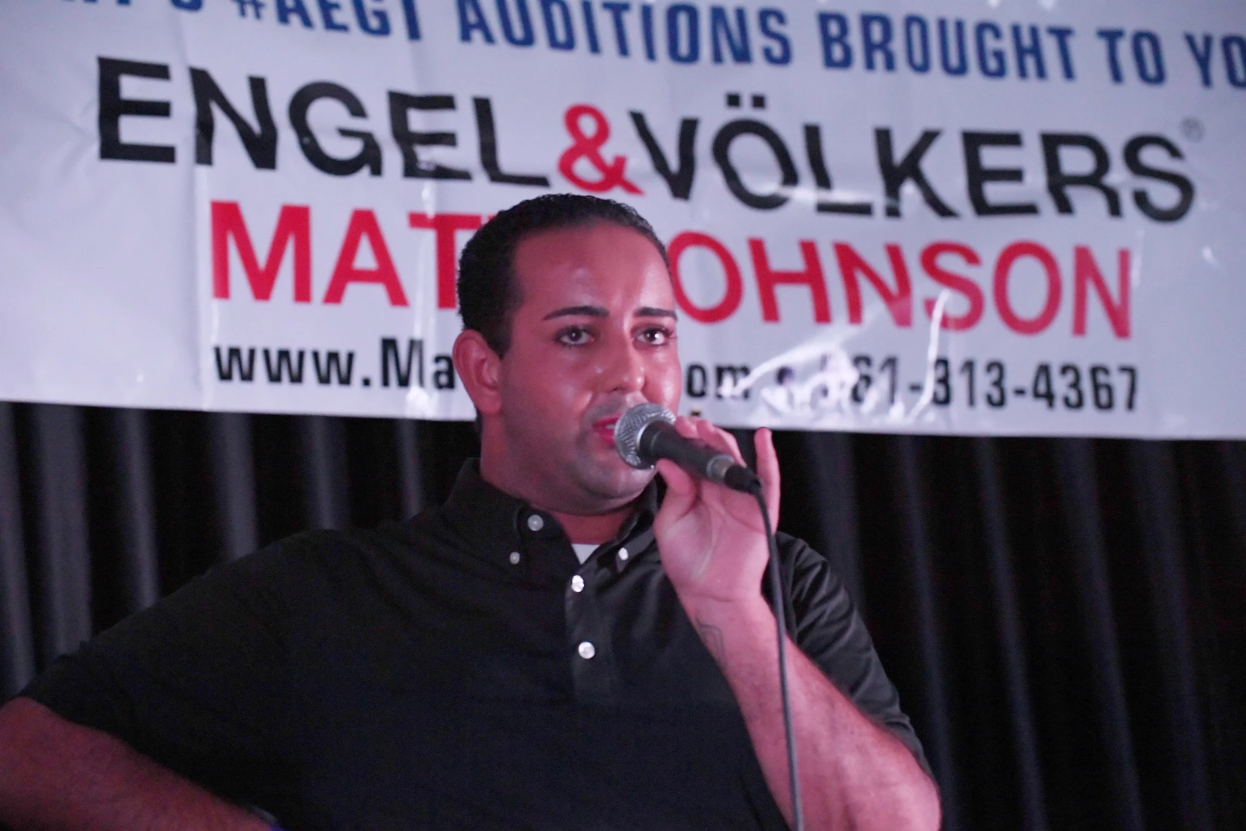 Tarek Chakib was a crowd favorite. DDeRosa photo.