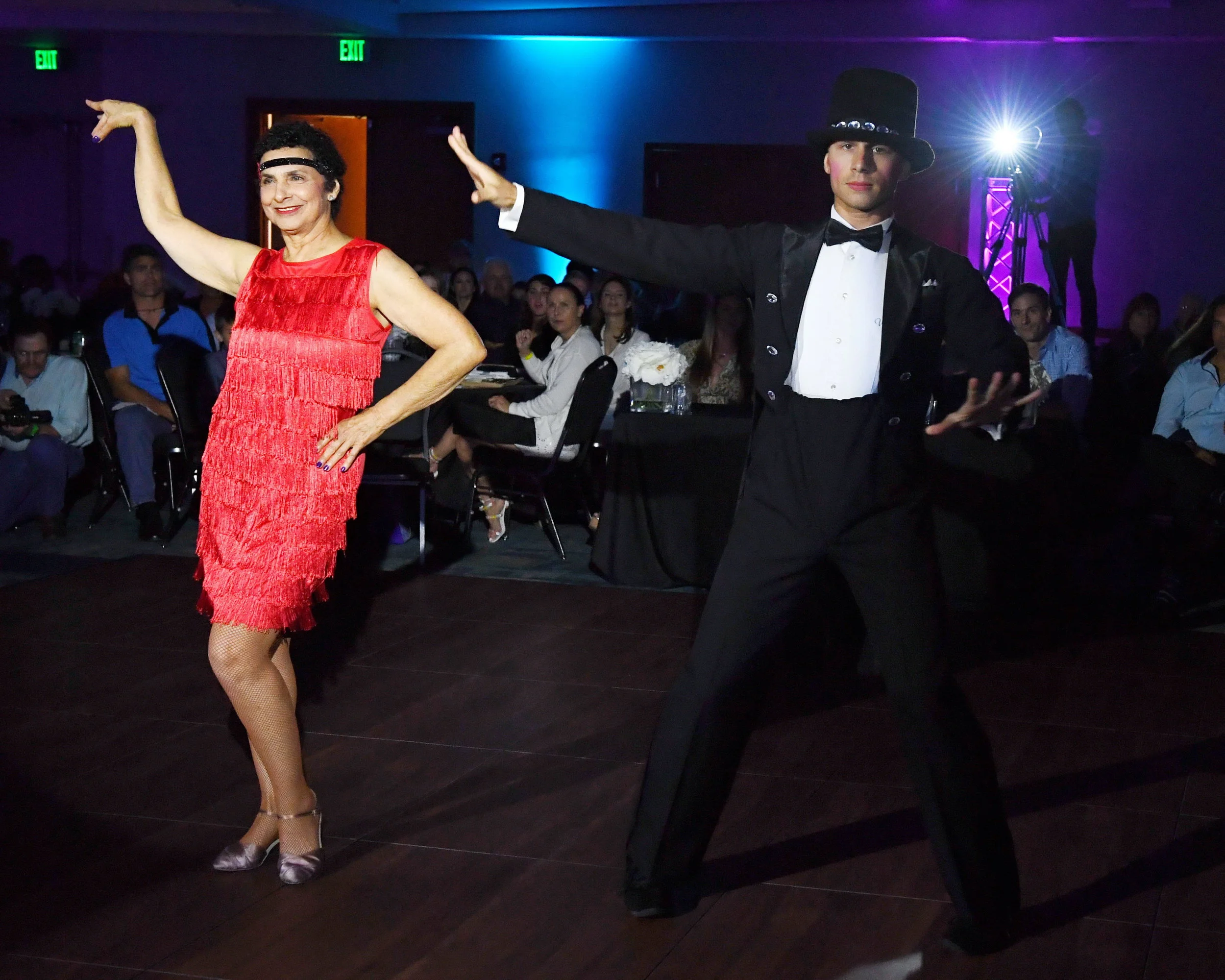 Jane Savoie and Igor were crowd favorites and made it into the top four acts of Week IX. DDeRosa photo.