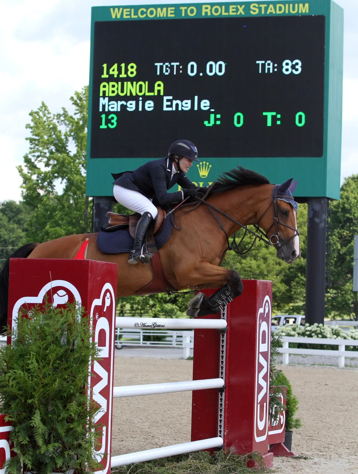 Margie Engle and Abunola. Photo by Anne Gittens Photography.