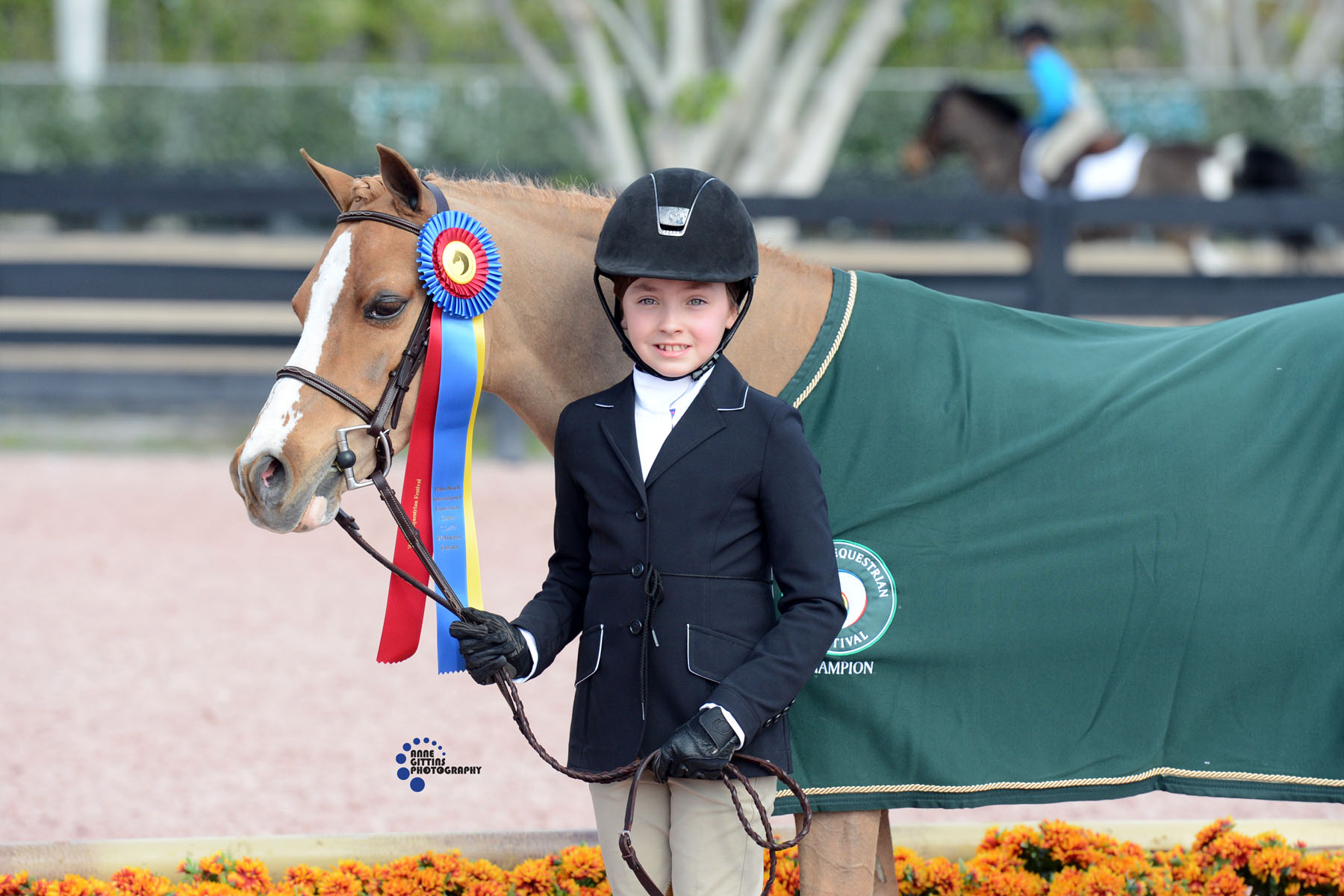 Ava Scharbo and Shimmer. Photo by Anne Gittens Photography.