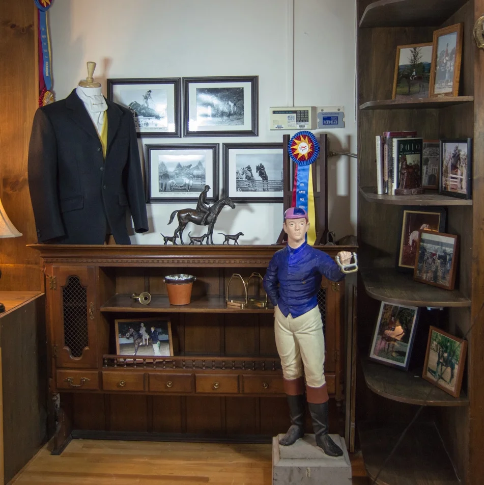 The shoppingexperience at Manhattan Saddlery combines history and a carefully selected assortment of modern equestrian clothing, equipment and gifts.