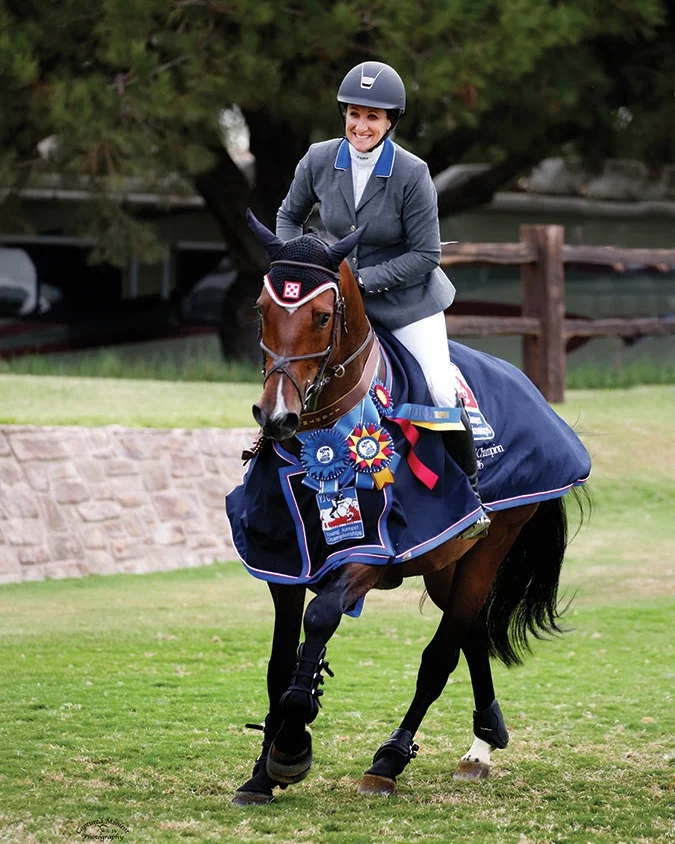 Camelot BF and Mandy Porter were the 2016 Western League 5-Year-Old Champions Photo by Captured Moments Photography