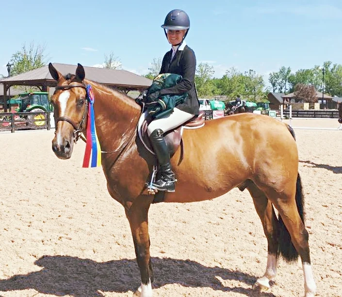 Jodi Vazquez and Casual. Photo courtesy of Messenger Hill Farm.