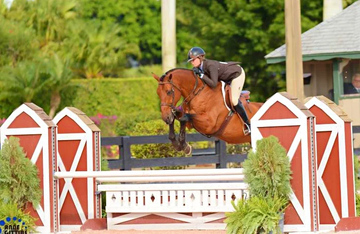 Kira Telford and Calistoga Gold. Photo by Anne Gittins Photography