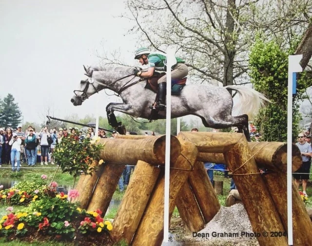 Kim Meier and Test Run had a top-10 finish at Kentucky Rolex Three Day Event in 2004. Photo by Dean Graham