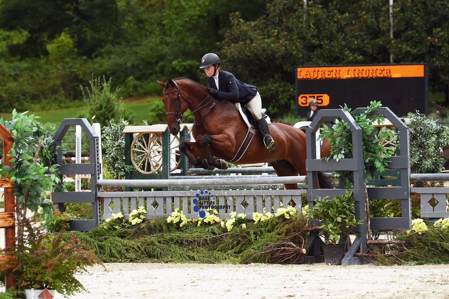 Lauren Lindner and Goofy Van Overis. Photo by Anne Gittins Photography
