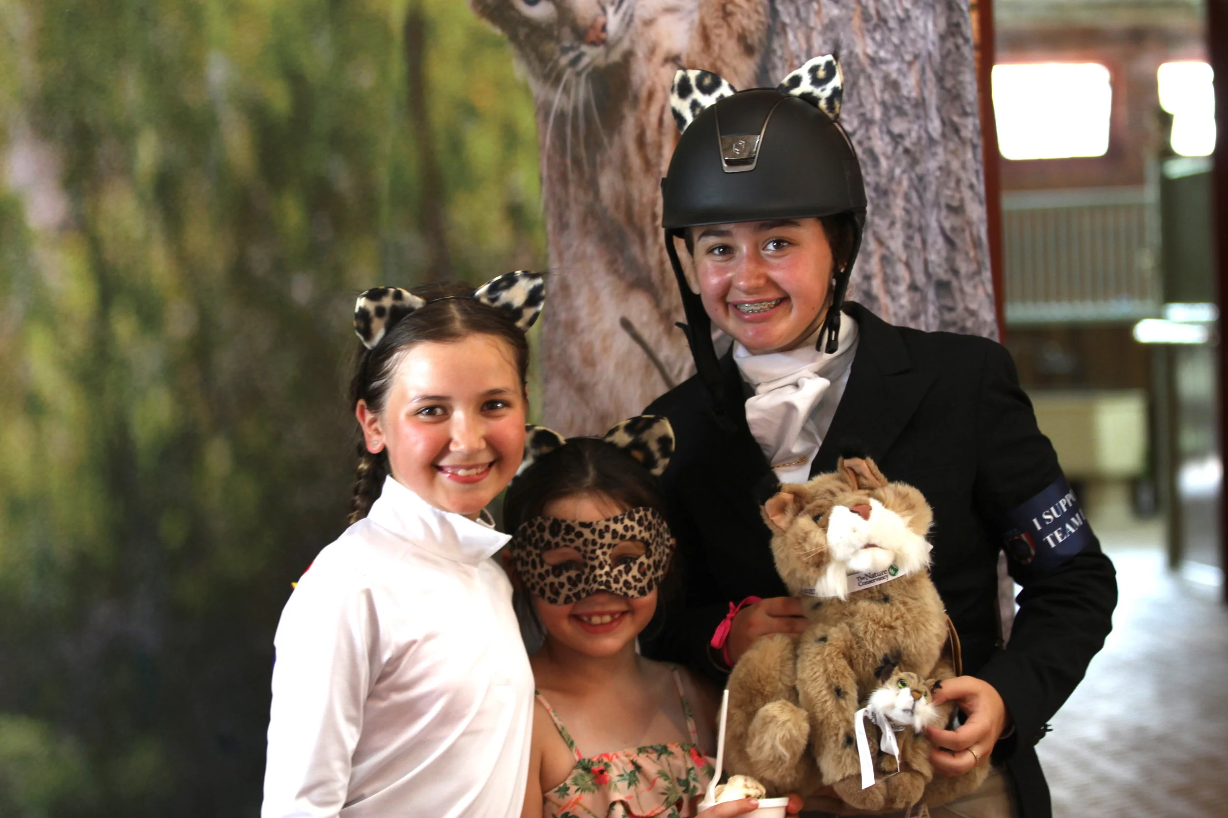 The Nature Conservancy hosted an ice cream social and a Bobcat photo booth. Photos by EQ Media