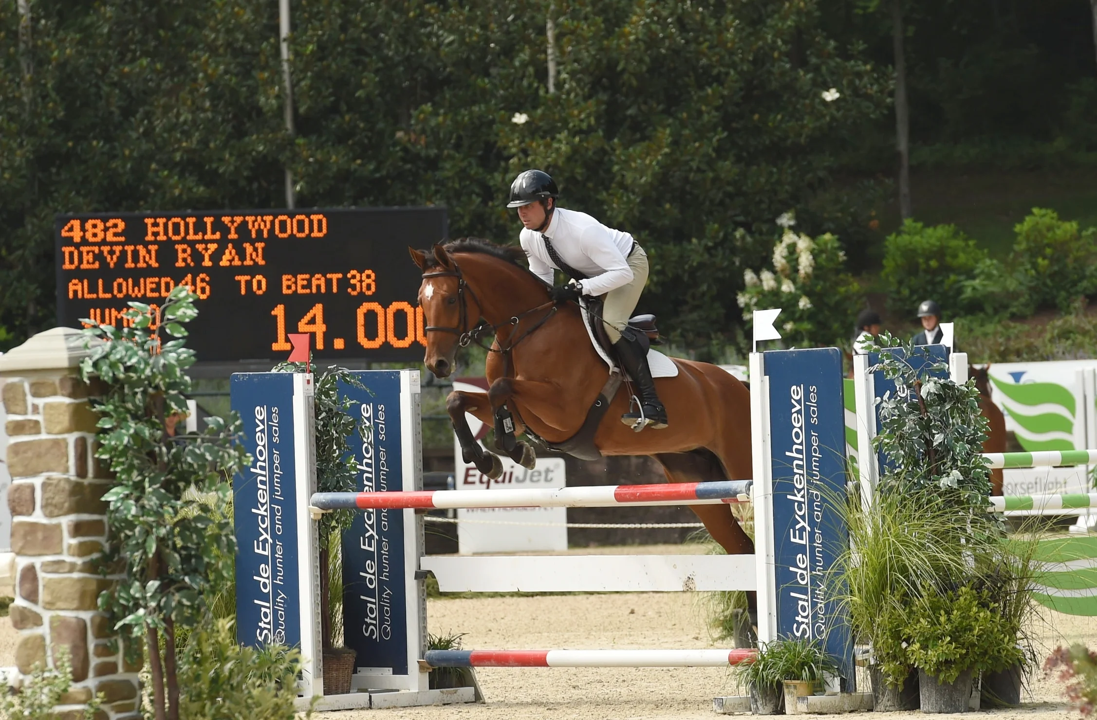 Devin Ryan and Hollywood. Photo by Anne Gittins Photography
