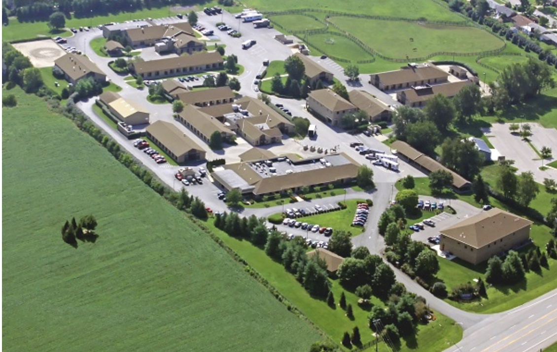 The Rood & Riddle Equine Hospital campus in Lexington, Kentucky. Photo courtesy of Rood & Riddle Equine Hospital