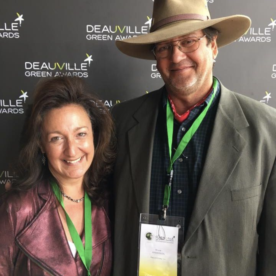 Julianne Neal with partner Bruce Anderson. Photo by Diana DeRosa