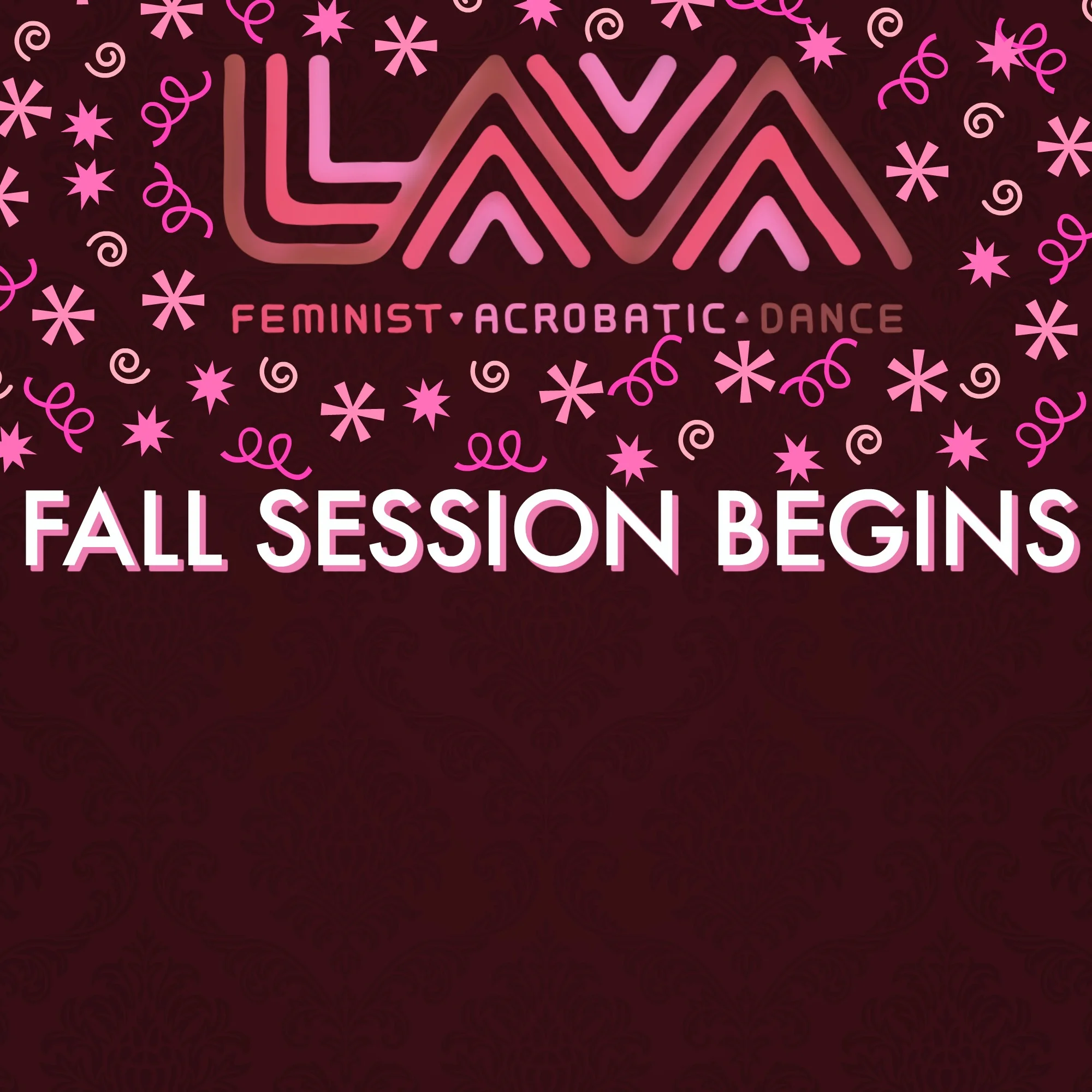 FALL SESSION BEGINS