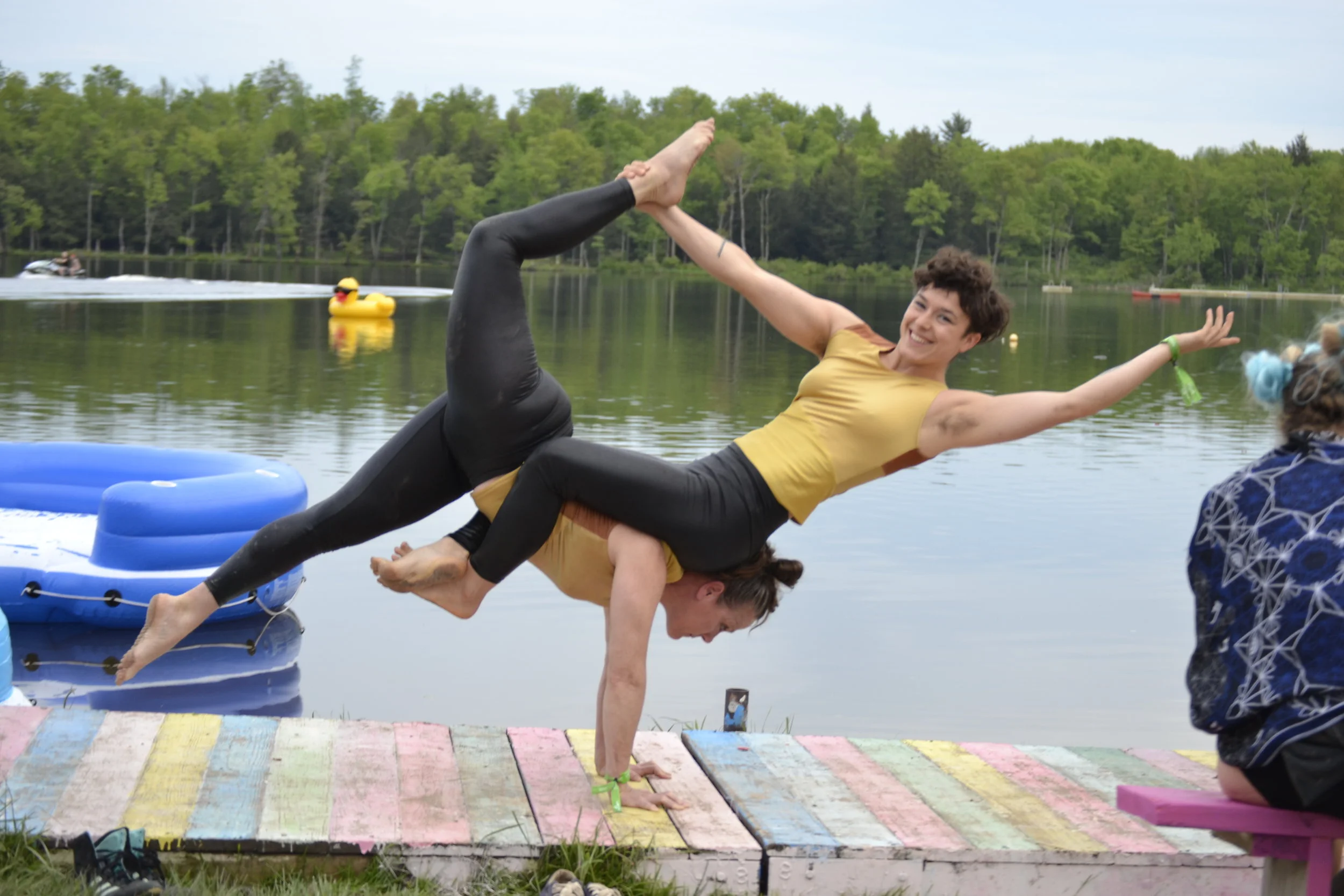 LAVA and Lady B at RiverFest Narrowsburg NY